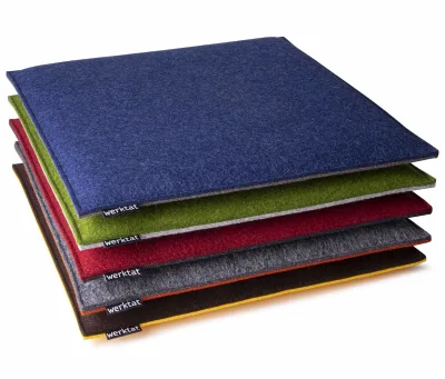 Modern Handmade Universal Custom Size Square Padded Eco-Friendly Waterproof Nonwoven Felt Chair Pad Seat Cushion for Office