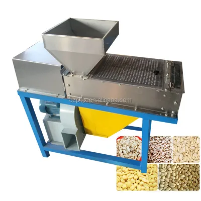 Automatic Dry Type Peeling Machine with Motor for Groundnut and Cashew Nuts Bakery Use