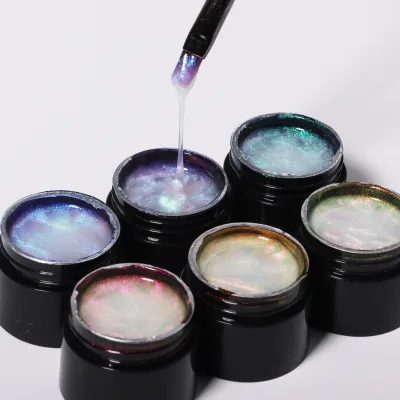Wholesale Moonlight Hard Gel Salon Nail Product Custom UV Gel Builder Colorful Nail Extension Gel 15g Self Leveling