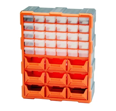 DPC008 470 * 160 * 380 mm DRX 39 Compartment Organizer Plastic Storage Drawers Box
