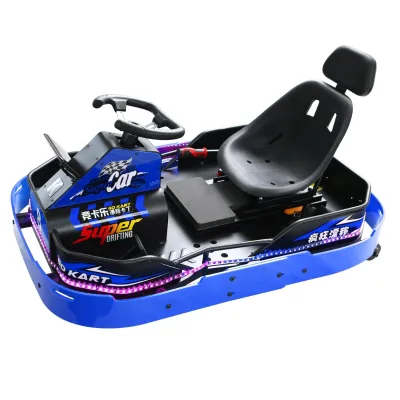 2025 Hottest 500W Double Seat Electric Go Karts Drift Trike with Unique Three-Wheeled Design