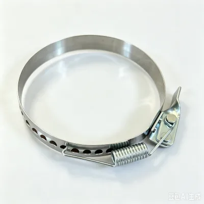 Spring Loaded Quick Release Hose Clamp Stainless Steel Spring Band Clamp for Pipe Hose Connection