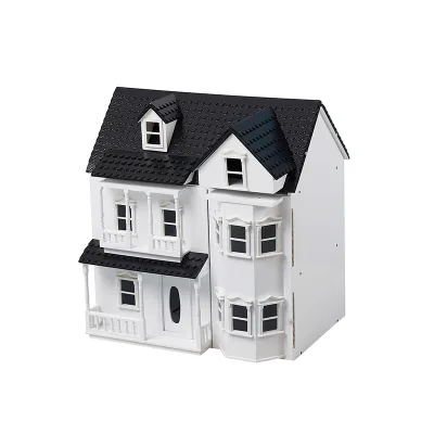 Cinderella for Dollhouse & Wood Furniture Educational Wooden Kids Toys for Role Play & Imagination Development
