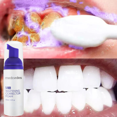 Customized Modern Best Teeth Whitening Toothpaste Purple Dentifrice Toothpaste Mousse Foam Toothpaste