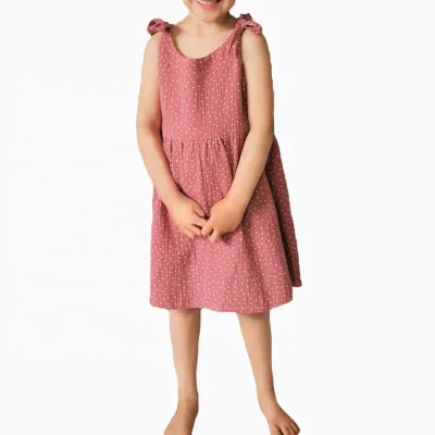 Adjustable Shoulder Straps Princess Dress Kids Dresses for Girls Baby