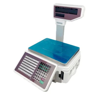 Digi Barode Label Scale 320 15kg 30kg Barcode Scale Touchscreen for Fresh Market Retail Shop