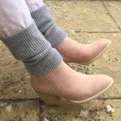 Pure Cashmere Leg Warmers Ankle Warmer Boot Topper Wrist Warmer