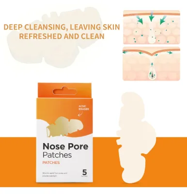 Private Label Acne Skin Care Patch Deep Cleansing Blackhead Remover Oil Control Treatment Acne Hydrocolloid Patches Nose Patches