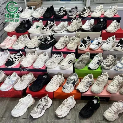 Wholesale Vintage Mix Used Shoes for Men Ukay Ukay Men'S Sports Shoes and Sneakers