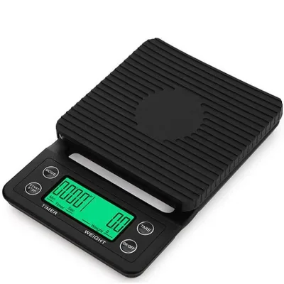 Hot Selling Commercial Coffee Scale Digital Coffee Scale 3KG Mini Household Electronic Coffee Weighting Scales With Timer