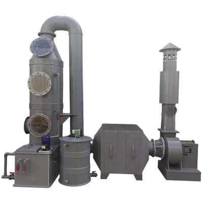 Industrial pp Polypropylene Wet Scrubber for SO2 Removal