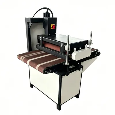 Woodworking Flat Polishing Machine Chess Wood Cylindrical Flat Sanding Machine Small Short Material Deburring Machine