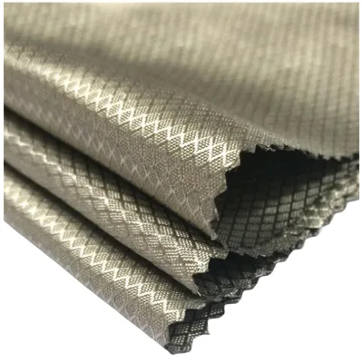 Factory Wholesale Silver Fiber Fabric Anti-Radiation EMF Mosquito Net Faraday Shielding Waterproof Metallic Features for Dresses