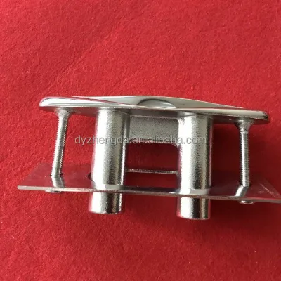 Factory Outlet Marine Bollard Folding Ship Cleats,mooring Ship Cleats Boat Flush Cleat