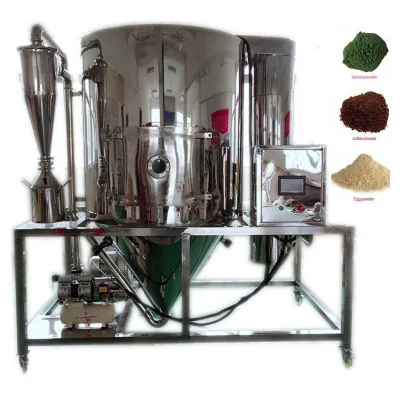 5L 10L 15L 20L Centrifugal Milk Powder Yolk Soy Sauce Coffee Spray Drying Machine