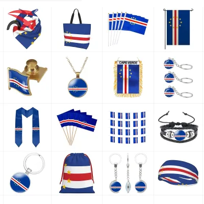 Promotional Customized 2026 Cape Verde Presidential Election Campaign Accessories for Patriotic Souvenirs