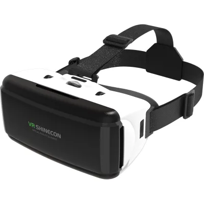 3D VR Glasses Box with Remote Control Virtual Reality 3D Headset for Smartphone Video Games VR Hardware