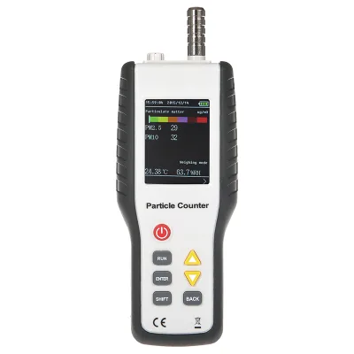 Indoor Air Quality Monitor Pm2.5 Laser Pm1.0 Pm10 Detector Dm108 Analyzer Gas Detector Dust Particle Counter Alarm