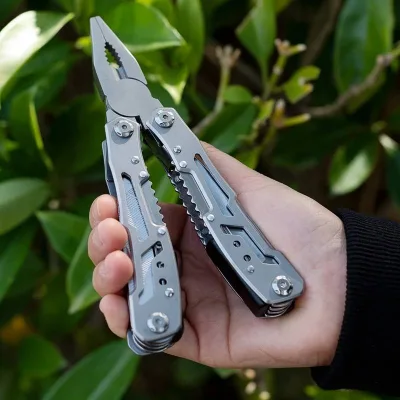 Hot Sale 14 Functions in One Outdoor  Plier Multi Tool Camping Multifunctional Plier Multitool