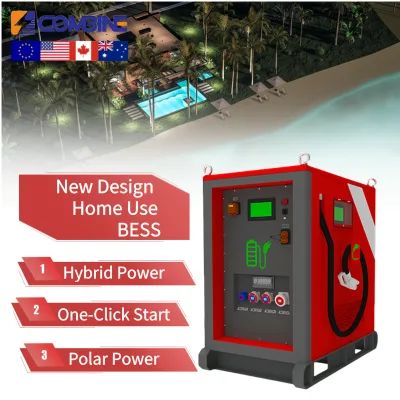 Customizable Hybrid 60 kWh Industrial BESS Liquid Cooling Outdoor Mobile Charging Station With BMS Protection IP55 Waterproof
