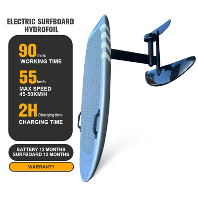 50 km/h Electric High-quality Carbon Fiber Surfboard Hydrofoil Board Epoxy Resin Electric Hydrofoil Board Professional Version
