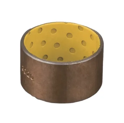 Self Lubricating DX Bushing Steel Backed Sintered Bronze POM Coated Slide Sleeve Bearing Bushing SF-2 Bush With Inner Oil Dents