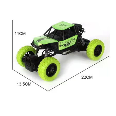 4 CHANNEL Alloy Remote Control Car with Lights 1:18 Remote Control Climbing Car