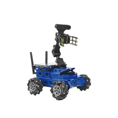 Tscinbuny ROS Six-degree-of-freedom Mobile Robotic Arm Jetson Laser radar SLAM Mapping Navigation Depth Vision Speech Robot