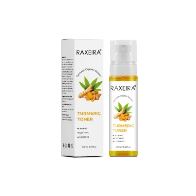 Wholesale Turmeric Toner Moisturizing Hydrating Repair Barrier for Face Brightening Lightening Niacinamide Skin Care Face Toner