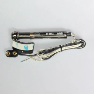 GB550A Built-in Sound Hole Pickup Tail Nail Pickup Acoustic Guitar Free of Holes for Easy Installation