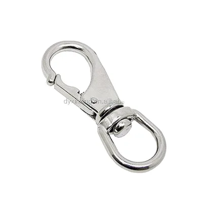 Stainless Steel  Boat Hooks Spring Snap Hooks for Boat Anchor Rope and Cables