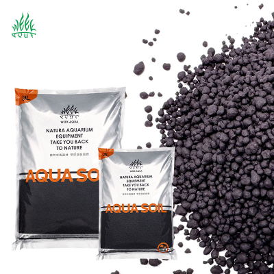 Premium 3L/9L Natural Aquatic Soil for Freshwater Tank Week Aqua Organic Shrimp Tank Substrate Eco-Friendly Plastic Square Fish
