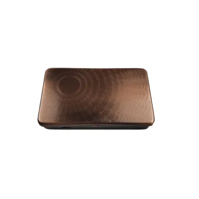 Hot Selling New Cigarette case Double-sided Bronze Classic Metal Waterproof Cigarette case
