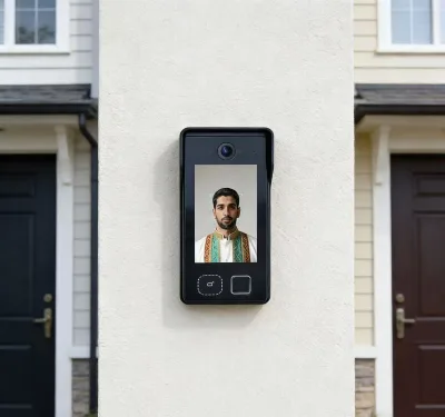 Hiwink IP65 Waterproof Video Door Phone Intercom System 2.4G Wi-Fi Bluetooth Support M1 Card & Temporary Password Unlock