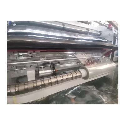 SLD-51131 Automatic Slitting Machine Film Tape Paper Converting Machine Double-shaft Big Rewind Roll Making Machine