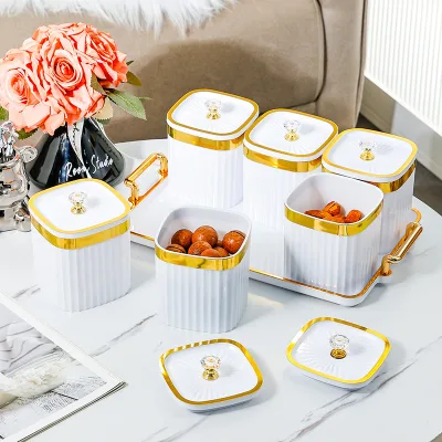GREENSIDE Storage Box, Seasoning Kitchen Storage Box, Storage Box, sealed Seasoning Jar