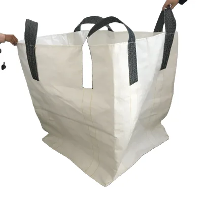For Certified 1-2 Ton PE Woven Cover Bulk Bags / FIBC Jumbo Bags for Chemical Hazardous Powder