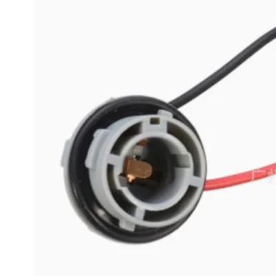 1156BA15S Lamp Holder Turn Signal Lighting Brake Light Socket 1156 Lamp Socket Wire Harness BA15S Single Contact Bayonet