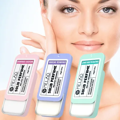All Natural Ingredients Customize Formula Scent Solid Mini Perfumes for Women
