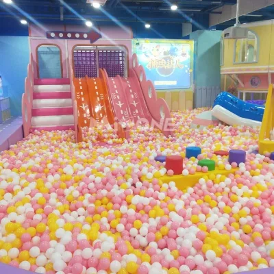 Factory Supply Toddler Interactive Ball Machine Indoor Play Centre Playground Climbing Wall Soft Play for Children