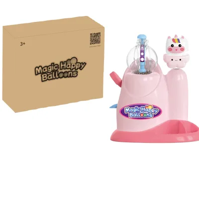 New STEM Magic Balloon Inflator Kit DIY Educational Science Toy with Animal Handle Creative Air-Powered Experiments for Kids