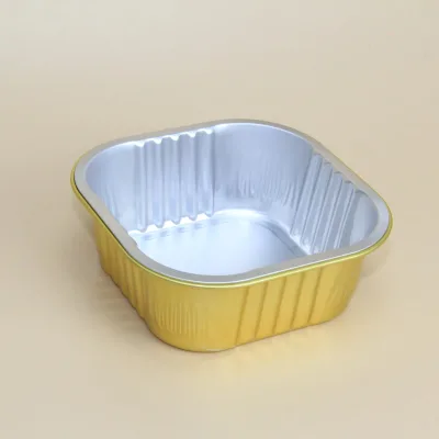 Commercial Square Shape Cake Comb Set Smoothwall Type Aluminum Foil Baking Pans for Baking for Foil Containers