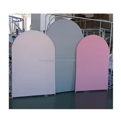 Wedding Party Decorations 3pcs Stretch Cloth Background Wedding Backdrop