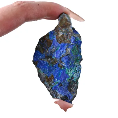 Donghai Factory Direct Sale Natural Crystal Azurite Malachite Symbiotic Raw Stone Mineral Specimen Ornaments Wholesale