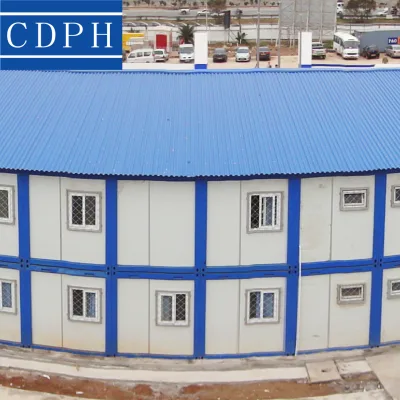Modern Modular Breathable Steel Frame Flat Pack Container Housing for Apartment Office Building Disaster Relief Emergency