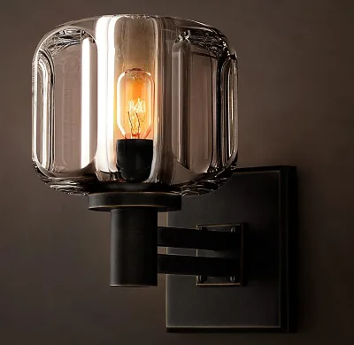Sitting Room Bedroom Mushroom LED Bedside Sconce Light Modern Wall Lamp for Indoor Decor