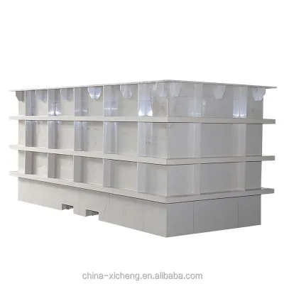 Acid and Alkaline Liquid Storage tank Galvanized Process Plastic tank Factory Pickling tank