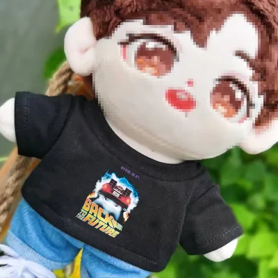 20cm Mini Doll Streetwear Baseball Jacket - Hype Brand Style for BJD & Fashion Dolls