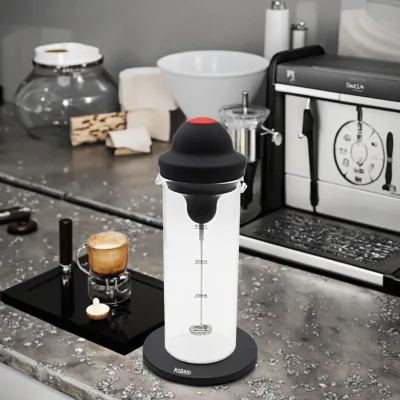 HSJ Cost-effective Brand New Stainless Steel Battery Powered Frother Electric Automatic Milk Frother