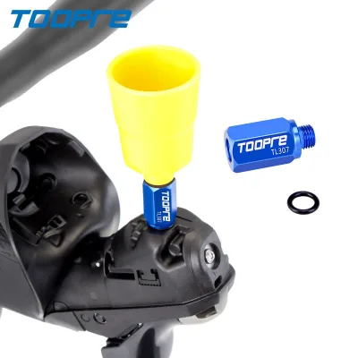 TOOPRE Road Bicycle SLX/XTR MTB Filler Funnel Adapter Shop Repair Tools for EIEIO Bike with Dual Control Lever Oil Change Tool